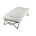 Coleman Twin Airbed Folding Cot with Side Table and 4D Battery Pump