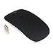 TopCase Black USB Optical Wireless Mouse for MacBook (pro, air) and All Laptop + TopCase Mouse Pad