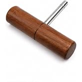 Universal Harp Tuning Key, 4.5mm Square, Wooden Handle