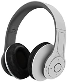 NeoJDX Venice Over Ear Bluetooth Headphones, Best Bass Headphones with 40mm Bass Driver, Noise Isolated Wireless Headset, with mic - White