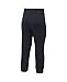 Under Armour Girls' Favorite Fleece Capri, Black/White, Youth X-Small