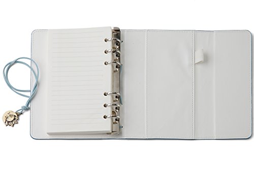 Vintage artificial leather writing journal,refillable diary notebook,for men/women /girls/travelers/bloggers,cook book,classic daily use gifts by valery (A6-StarryNight-Lined) - Thumbnail 6