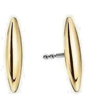 MKJ4492 710 Gold Tone St Steel Matchstick Stud Earrings Jewelry