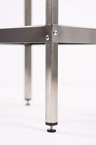 KAISER COMPANY Tragbare Edelstahl Basis für Räuchereien und Rauch Zubehör für die Modelle 50 und 100 – Bild 3