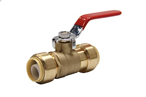 image for EFIELD Höger 1/2 Inch Ball Valve for Push-Fit Valve Full Port Ball Va