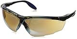 Uvex S3503 Genesis X2 Safety Eyewear, Silver and Navy Frame, Gold Mirror Ultra-Dura Hardcoat Lens