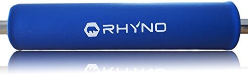 Barbell Squat Pad with Velcro - Neck and Shoulder Protection from Weight Bar Discomfort and Pain - Ideal Support for Any Weight during Squats,Lunges,Hip Thrusts (Blue)