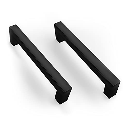 25Pack Pulls 5.5Inch Stainless Steel Square Handle