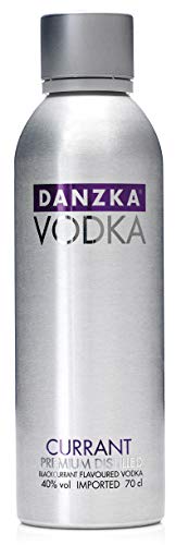 DANZKA EST. IN COPENHAGEN Currant (0,7l) – Skandinavischer Premium Vodka – 6-fach destilliert mit 100 % vollem Getreidekorn – ideal für den Pur-Genuss und perfekt als Cocktail Basis – 40 % Vol.