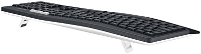 Logitech MK850 Combo Clavier et Souris sans Fil Multidispositifs, 2,4 GHz/Bluetooth, Structure Courbée, Souris sans FIl, 12 Boutons Programables, Batterie Longue Durée 3 Ans, PC/Mac, AZERTY Français