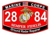 USMC MOS 2884 Ground Radar Repairer Decal 10"