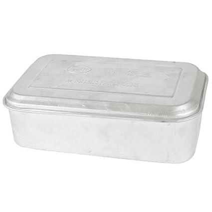 Amazon.com: Retângulo Shaped Almoço alumínio caixas de ...