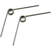 2 Pack V-Shape Long Reach Pruner Handle Replacement Spring 3-5/8''(92mm)