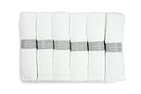 100% Natural Bamboo Washcloths by Humble Bee Baby - 6 Ultra Soft, Hypoallergenic, Dye Free Towels Perfect For Adults or Baby - 10 x 10 Reusable Wipes - Great Baby Shower / Registry Gift