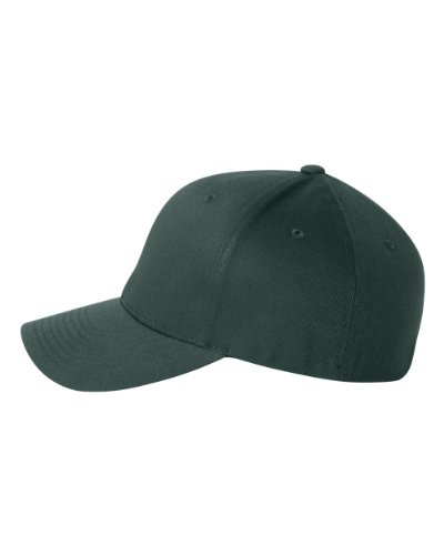 Flexfit Structured Twill Cap, Spruce, Small/Medium