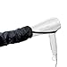 Bonnet Hood Hair Dryer Attachment- Soft, Adjustable Extra Large Hair Dryer Bonnet for Hand Held Hair Dryer with Stretchable Grip and Extended Hose Length, Soft Silicone Hair Curlers Rollers