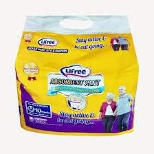 Lifree Adult Diaper Pant Comfortable Fit