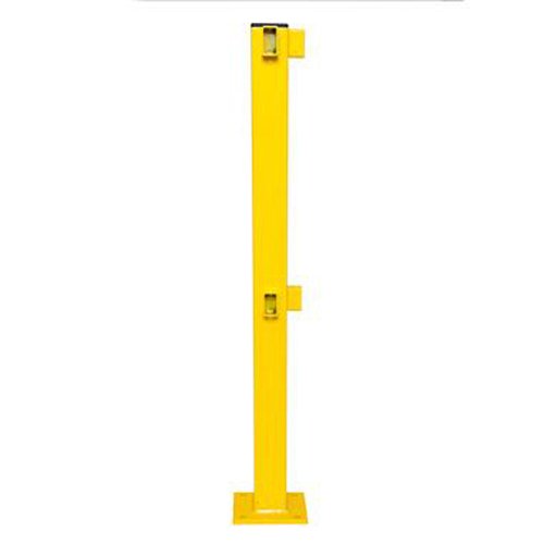 Action Handling 194.29.943 Centre Post for Medium Duty Impact Protection Rail, 1000 mm Height, 70 mm Width 70 mm Length, 10.5 kg