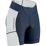 Louis Garneau Women's Power Carbon 5.5 Shorts White/Dark Night Shorts