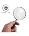 Insten Magnifying Glass 5X Handheld Reading Magnifier - Crystal Clear Glass Lens for Book Newspaper Maps Reading, Classroom Science, Insect & Hobby Observation, Great for Seniors and Kids primary