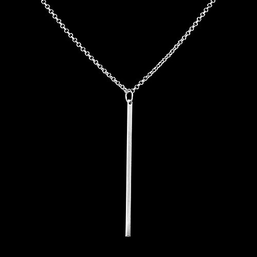 image for Yfe Bar Pendent Necklace Long Vertical Necklaces Jewelry for Women and
