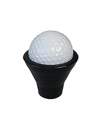 Yuauy 2 piezas de 4 pinos + 2 piezas de ventosa de té, para golf, pelota de recuperación, púas y púas para recoger la espalda, garra para poner en la púa.