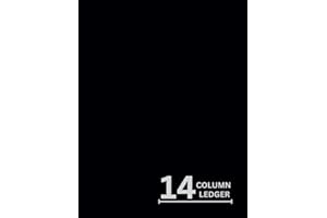 14 Column Ledger: 14 Column Ledger Pad | 14 Column Accounting Ledger Book | 14 Column Ledger Book | 14 Column Ledger Notebook
