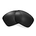 Walleva Replacement Lenses for Oakley Holbrook Sunglasses -Multiple Options (Black - Polarized)