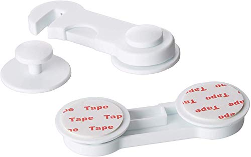 Baby Proofing Set (36 Pcs) - 10 Safety Locks (2 Types), 16 Corner Guards (10 Clear, 6 Colored), 10 Outlet Plug Covers - Best Value Guaranteed