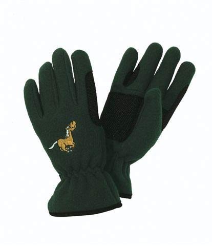 Equi-Star Childs Pony Fleece Glove Purple, Medium