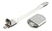 SmartQ Apple MFI Certified iPhone 32GB Flash Drive with Lightning Connector External Storage Memory Expansion for iPads iPods Computers - Silver