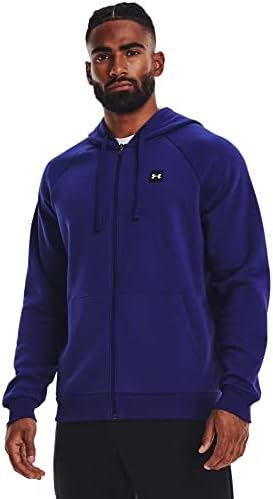 Under Armour Men's UA Stretch Woven Hooded Active Track Full Zip