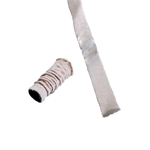 Rolyan Tubular Bandages for Fingers and Toes, 100% Cotton, 5/8" x 22 yd