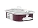 Crock Pot 3.5 Quart Programmable Digital Casserole Crock Slow Cooker, Cranberry