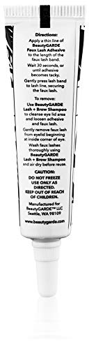 Eyelash Glue For False Lashes - Clear Drying & Latex-Free