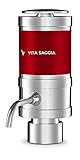 Electric Wine Aerator Vita Saggia - Instant 1-touch Control Pump Luxury Kit - For Most Refined Taste and Enhanced Flavor - Battery Operated - Automatic Dispenser Pourer Portable Compact - Gift Box