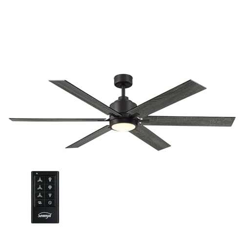 60 Inch Ceiling Fans with Remote, DC Motor