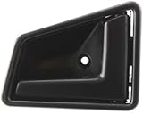 Evan-Fischer EVA18772050452 Door Handle Interior Front Inner Passenger Side RH Plastic Smooth black