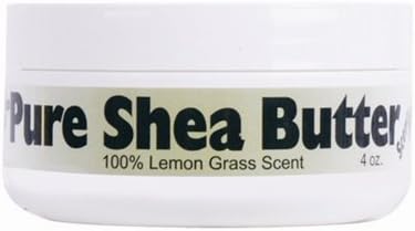 100% Pure Shea Butter - Lemon Grass Scent 4oz