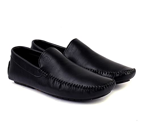 Price History of Lee Fox Loafers For Men Blue Lee Fox Casual Shoes - Main Image