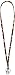 Vera Bradley Women's Cotton Breakaway Lanyard, Desert Floral, One Size