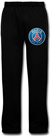 Black Paris Saint Germain Football Club Men's Sports Pants For Mens Size L (one Size Small)