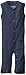 L'ovedbaby Unisex-Baby Organic Sleeveless Overall, Navy, 3/6 Months