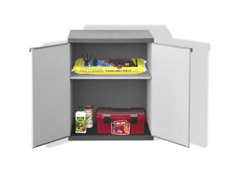 Set: Hoher + Mittlerer Kunststoffschrank mit spritzwassergeschützter Deckel- & Bodenplatte sowie verschiedenen… – Bild 7