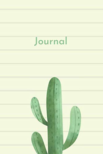 Cactus Writing Journal Notes: 120 Blank Lined Page Softcover 6 x 9 120 pages: Best Journal Notebook | Fun Notebooks | Cactus Writing Journal for ... Journal, Notebook, Diary, Composition Book