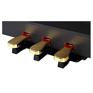 Classic-Cantabile-DP-50-SM-E-Piano-Digitalpiano-mit-Hammermechanik-88-Tasten-2-Anschlsse-fr-Kopfhrer-USB-LED-3-Pedale-Piano-fr-Anfnger-schwarz-matt
