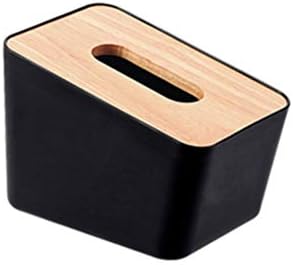 Caixingyi おしゃれ ティッシュケース ティッシュボックス 木蓋付き 木目調 ホワイト コンパクト ティッシュケース 縦にも横にも置ける おしゃれ インテリア お部屋 お店 会社 デスク 自立 黒 方形 スロット B07qw81wrq 1 344円 人気海外一番 100 品質保証
