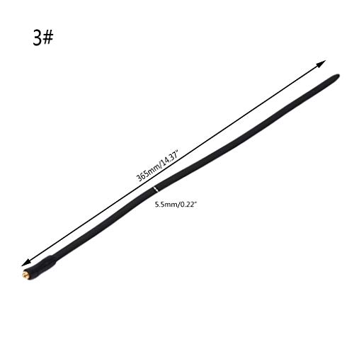 Peuriy Electro Shock Bakes Sound Dilator Silicone for Men (3# Dia:5.5mm L:36.5cm/14.37'')