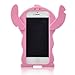 iPhone 6S Case, MC Fashion Cute 3D American Cartoon Character Stitch Angel Protective Silicone Phone Case Compatible for Apple iPhone 6/6S (Stitch-Pink)