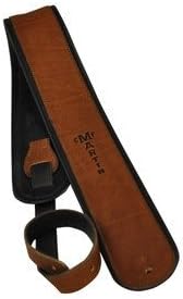 Martin Premium Rolled Leather Guitar Strap Brown